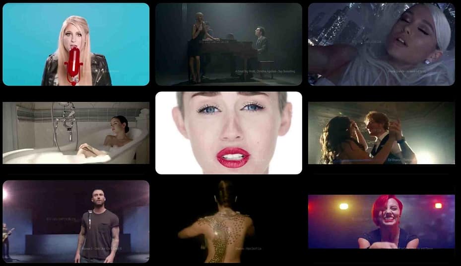 100 best music video songs by bestvideocompilation